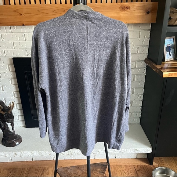 Sonoma Heather Gray Open Front Cardigan - Picture 3 of 3